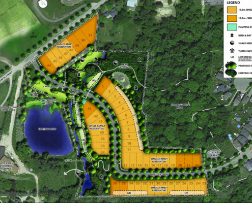 04.07 Proposed New Subdivision-Church St. Schomberg, Ontario